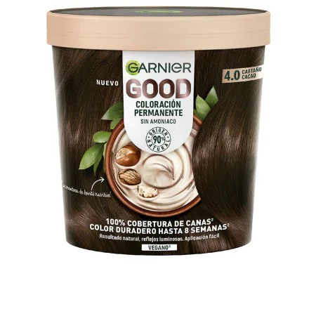 Tinta Permanente Garnier Good Cocoa Castanho Nº 4.0 (1 Unidade) | Epamu | Beauty Shop - Parfums, Make-up & Essentials Epamu.eu