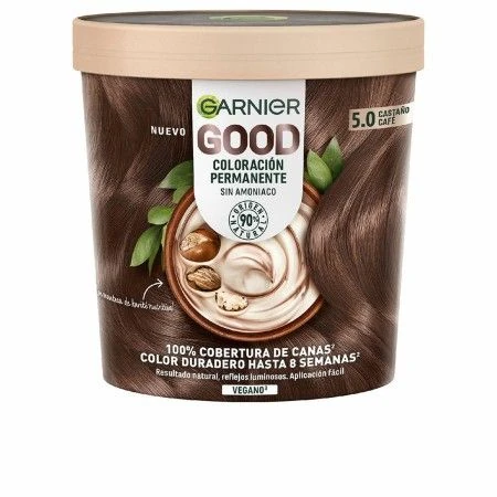 Tinte Permanente Garnier Good Café Castaño Nº 5.0 (1 unidad) | Epamu | Beauty Shop - Parfums, Make-up & Essentials Epamu.eu