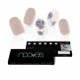 Unhas postiças Nooves Elegant Floral Gel Autoadesivas metálico | Epamu | Beauty Shop - Parfums, Make-up & Essentials Epamu.eu