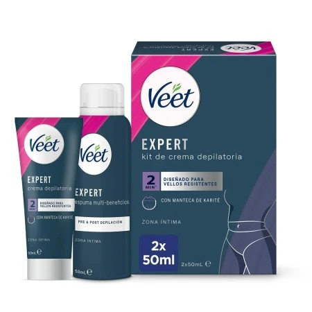 Set para el Afeitado Veet Expert Depilación Línea del bikini/Zonas íntimas 2 Piezas | Epamu | Beauty Shop - Parfums, Make-up & Essentials Epamu.eu