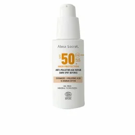 Bruma Solar Protetora Alma Secret Ideal Bronze Spf 50 50 ml de Alma Secret, Aceleradores e otimizadores do bronzeado - Ref: S...