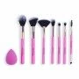 Set of Make-up Brushes Revolution Make Up The Brush Edit Pink 8 Pieces | Epamu.eu | Beauty Shop - Parfums, Make-up & Essentials Epamu.eu