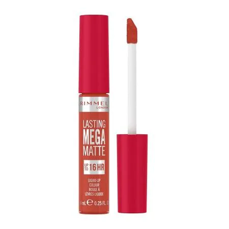 Lipgloss Rimmel London Lasting Mega Matte Nº 920 Scarlet Flames 7,4 ml | Epamu | Beauty Shop - Parfums, Make-up & Essentials Epamu.eu