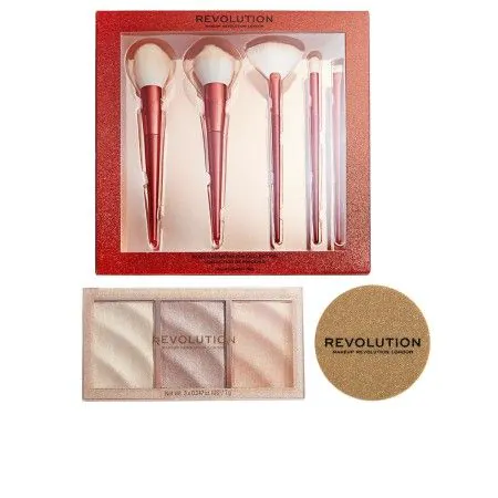 Set da Trucco Revolution Make Up Illuminante 3 Pezzi | Epamu | Beauty Shop - Parfums, Make-up & Essentials Epamu.eu