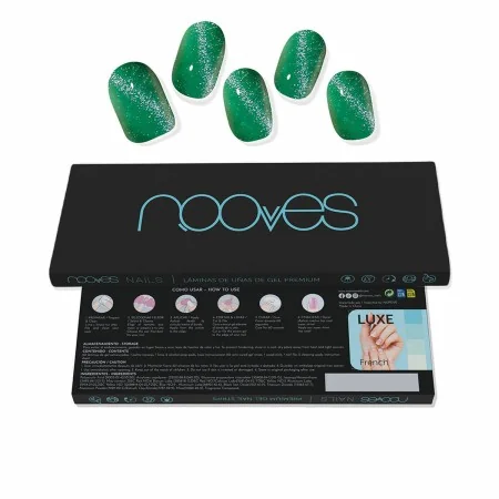 Gel Nail Foils Nooves Cat eye green (20 Units) | Epamu | Beauty Shop - Parfums, Make-up & Essentials Epamu.eu