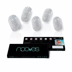 Gel Nail Foils Nooves Glitter grey (20 Unità) di Nooves, Unghie finte e accessori - Rif: S05120368, Prezzo: 12,77 €, Sconto: %