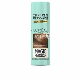 Spray Correcteur de Racines Temporaire L'Oréal Paris Magic Retouch Marron acajou 75 ml de L'Oréal Paris, Correcteurs de coule...