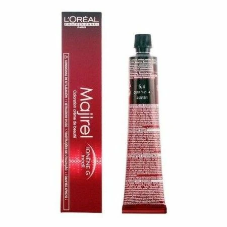 Permanent Dye Majirel L'Oreal Professionnel Paris 0000003506 Nº 5,4 Nº 5,4 50 ml | Epamu.eu | Beauty Shop - Parfums, Make-up & Essentials Epamu.eu