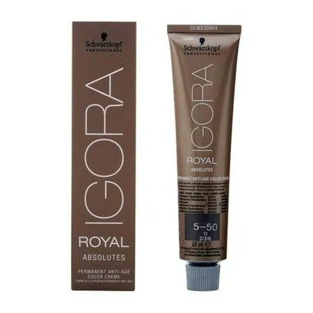 Antiaging Dauerfärbung Igora Royal Absolutes Schwarzkopf 4045787200768 Nº 5-50 Nº 5-50 60 ml | Epamu | Beauty Shop - Parfums, Make-up & Essentials Epamu.eu