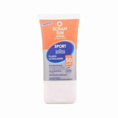 Protector Solar Fluido Sport Ecran Ecran Sunnique Sport SPF 50 (40 ml) Spf 50 40 ml | Epamu | Beauty Shop - Parfums, Make-up & Essentials Epamu.eu