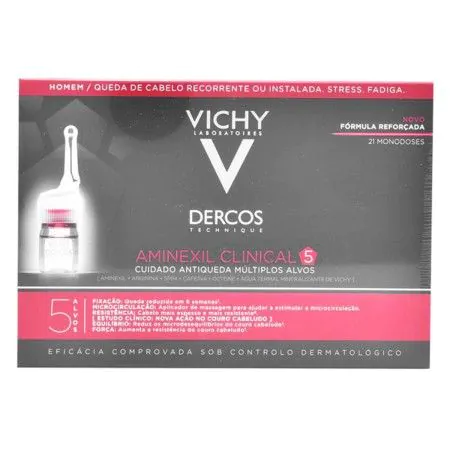 Tratamiento Anticaída Dercos Vichy (21 uds) | Epamu | Beauty Shop - Parfums, Make-up & Essentials Epamu.eu