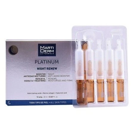 Fiale Martiderm Platinum Night Renew | Epamu | Beauty Shop - Parfums, Make-up & Essentials Epamu.eu