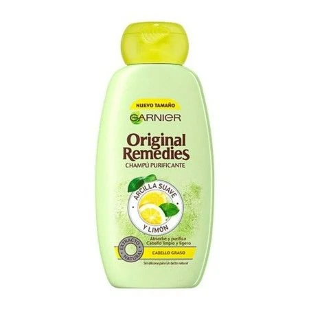 Purifying Shampoo Original Remedies Garnier Original Remedies (300 ml) 300 ml | Epamu | Beauty Shop - Parfums, Make-up & Essentials Epamu.eu