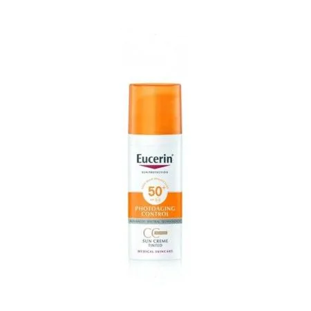 Facial Sun Cream Photoaging Control Eucerin Photoaging Control Age Spf 50+ (50 ml) Spf 50 50 ml | Epamu | Beauty Shop - Parfums, Make-up & Essentials Epamu.eu