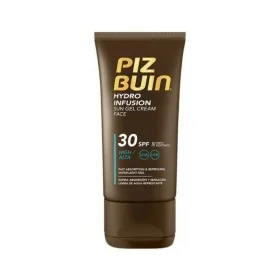 Protetor Solar Facial Piz Buin Hydro Infusion (50 ml) de Piz Buin, Filtros solares - Ref: S0568063, Preço: 12,58 €, Desconto: %