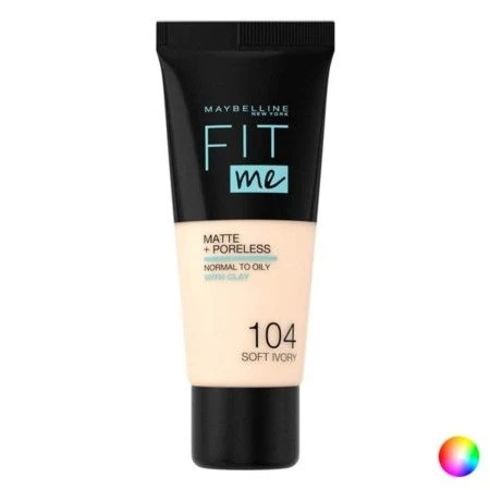 Base de Maquillaje Fluida Fit Me! Maybelline (30 ml) (30 ml) | Epamu | Beauty Shop - Parfums, Make-up & Essentials Epamu.eu