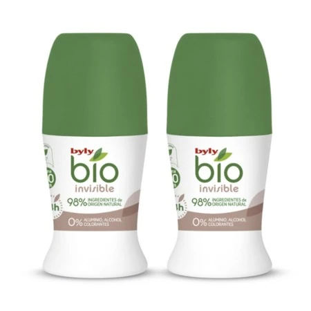 Roll-On Deodorant BIO NATURAL 0% INVISIBLE Byly (2 pcs) | Epamu | Beauty Shop - Parfums, Make-up & Essentials Epamu.eu