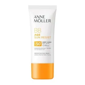 Crema Hidratante con Color Âge Sun Rerist BB Cream Anne Möller 90008C (50 ml) SPF	50+ Spf 50 50 ml de Anne Möller, BB creams ...