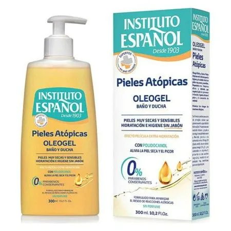 Gel Doccia Pieles Atópicas Oleogel Instituto Español (300 ml) | Epamu | Beauty Shop - Parfums, Make-up & Essentials Epamu.eu