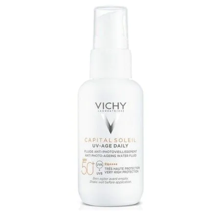 Protector Solar Fluido Vichy Capital Soleil Antiedad Spf 50 (40 ml) | Epamu | Beauty Shop - Parfums, Make-up & Essentials Epamu.eu