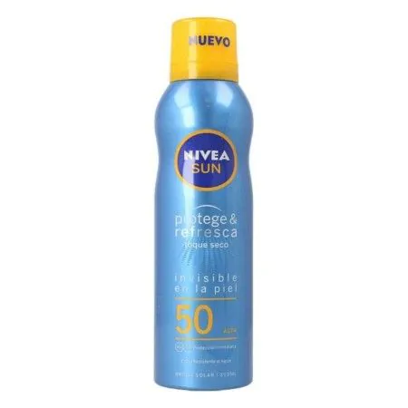 Spray Protezione Solare Sun Protege & Refresca Nivea 50 (200 ml) | Epamu | Beauty Shop - Parfums, Make-up & Essentials Epamu.eu