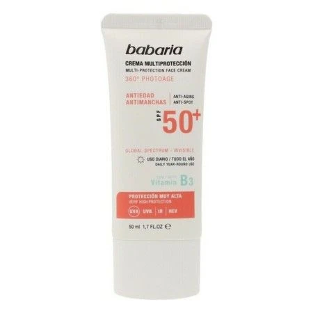 Anti Brown Spot Sun Cream Multi-Protection Babaria Solar Multiproteccion SPF 50+ 50 ml | Epamu | Beauty Shop - Parfums, Make-up & Essentials Epamu.eu