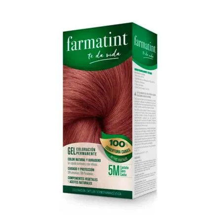 Tinta Permanente Farmatint 5m-Castanho Claro Mogno | Epamu | Beauty Shop - Parfums, Make-up & Essentials Epamu.eu