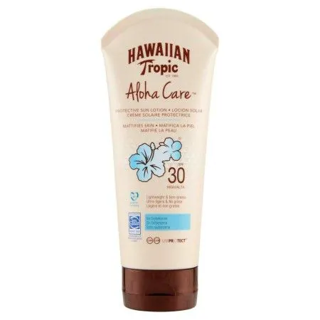 Lozione Solare Hawaiian Tropic Aloha Care SPF 30 Matificante (180 ml) | Epamu | Beauty Shop - Parfums, Make-up & Essentials Epamu.eu