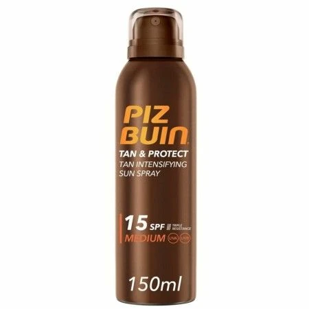 Bräunungsspray Tan & Protect Medium Piz Buin Tan Protect Intensifying Spf 15 Spf 15 (150 ml) | Epamu | Beauty Shop - Parfums, Make-up & Essentials Epamu.eu