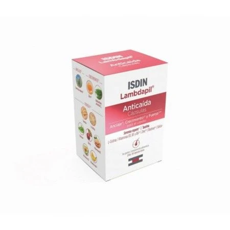 Kapseln Isdin Lambdapil Haarausfall-Behandlung (60 uds) | Epamu.eu | Beauty Shop - Parfums, Make-up & Essentials Epamu.eu