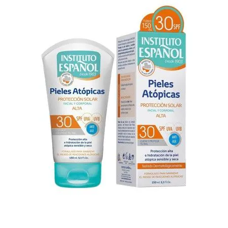 Protetor Solar Instituto Español Piel Atópica 150 ml Spf 30 | Epamu | Beauty Shop - Parfums, Make-up & Essentials Epamu.eu