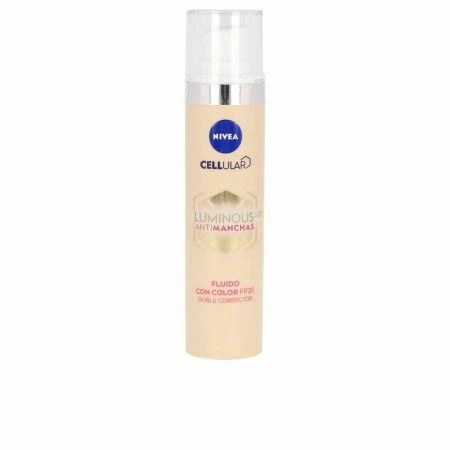 Hydrating Cream with Colour Nivea Luminous Antimanchas Spf 20 40 ml | Epamu | Beauty Shop - Parfums, Make-up & Essentials Epamu.eu