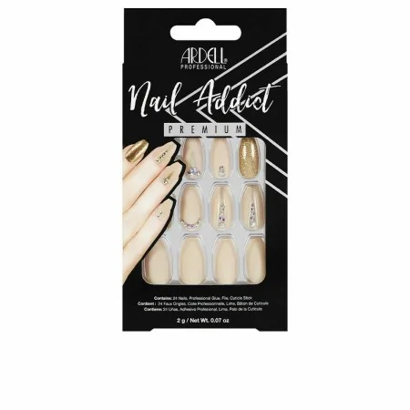 False nails Ardell Nail Addict Nude Jeweled (24 pcs) | Epamu | Beauty Shop - Parfums, Make-up & Essentials Epamu.eu