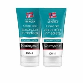 Crème hydratante pour les pieds Neutrogena instantané Absorption (2 x 100 ml) de Neutrogena, Crèmes pour les pieds - Réf : S0...