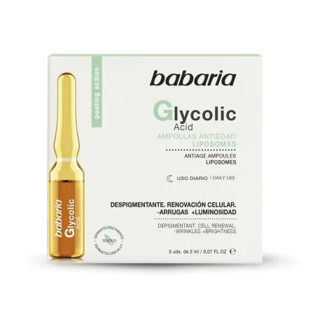 Ampoules Babaria Glycolic acid (5 x 2 ml) | Epamu | Beauty Shop - Parfums, Make-up & Essentials Epamu.eu