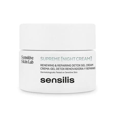 Anti-Falten-Nachtcreme Sensilis Supreme Real Detox 50 ml | Epamu | Beauty Shop - Parfums, Make-up & Essentials Epamu.eu