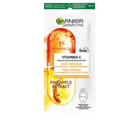 Máscara Facial Reafirmante Garnier SkinActive Vitamina C | Epamu | Beauty Shop - Parfums, Make-up & Essentials Epamu.eu