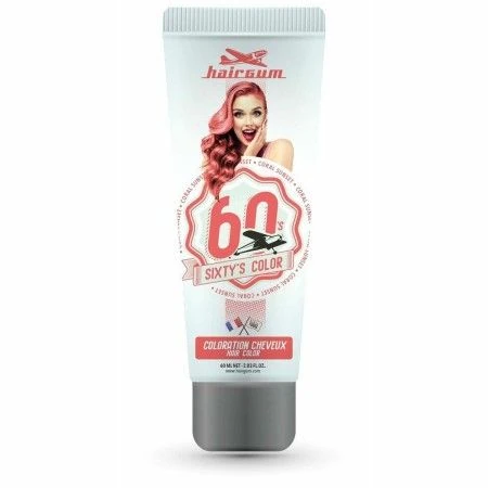 Coloración Semipermanente Hairgum Sixty's Color coral sunset (60 ml) | Epamu | Beauty Shop - Parfums, Make-up & Essentials Epamu.eu