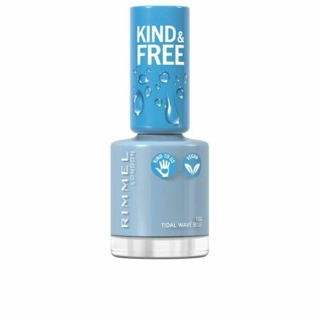 Nagellack Rimmel London Kind & Free 152-tidal wave blue (8 ml) | Epamu | Beauty Shop - Parfums, Make-up & Essentials Epamu.eu