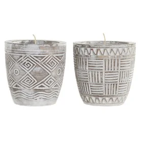 Candle DKD Home Decor Wood Wax (2 Units) by DKD Home Decor, Sails - Ref: S3038542, Price: 31,69 €, Discount: %