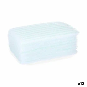 Éponge Corporelle Savon Bleu Blanc 19,5 x 12 x 1,5 cm (12 Unités) de Berilo, Éponges - Réf : S3622438, Prix : 19,98 €, Remise...