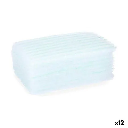 Body Sponge Soap Blue White 19,5 x 12 x 1,5 cm (12 Units) | Epamu | Beauty Shop - Parfums, Make-up & Essentials Epamu.eu