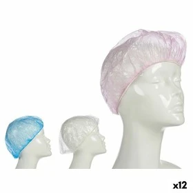 Shower Cap Transparent Plastic (12 Units) | Epamu | Beauty Shop - Parfums, Make-up & Essentials Epamu.eu