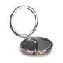 Pocket Mirror Crystal Plastic 8 x 2,4 x 8 cm (12 Units) | Epamu.eu | Beauty Shop - Parfums, Make-up & Essentials Epamu.eu