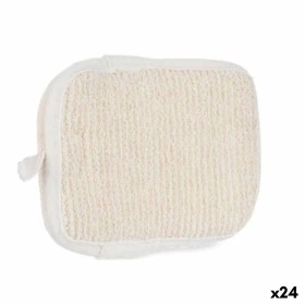 Spugna da Bagno Bianco Beige (24 Unità) di Berilo, Muffole e guanti esfolianti - Rif: S3629111, Prezzo: 30,32 €, Sconto: %