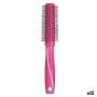 Round Brush Fuchsia Silicone Plastic (12 Units) | Epamu | Beauty Shop - Parfums, Make-up & Essentials Epamu.eu