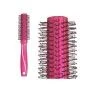 Round Brush Fuchsia Silicone Plastic (12 Units) | Epamu | Beauty Shop - Parfums, Make-up & Essentials Epamu.eu