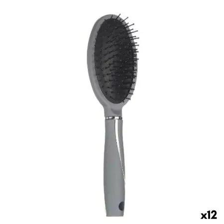 Escova Cinzento Silicone Plástico (12 Unidades) | Epamu | Beauty Shop - Parfums, Make-up & Essentials Epamu.eu