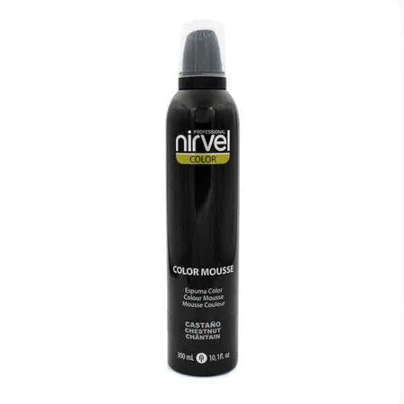 Coloración Semipermanente Nirvel Color Mousse Castaño (300 ml) | Epamu | Beauty Shop - Parfums, Make-up & Essentials Epamu.eu