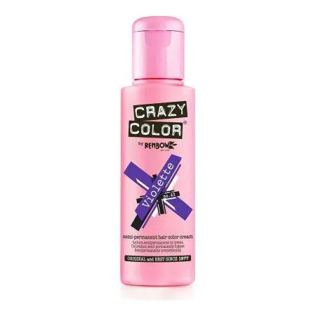 Permanent Dye Violette Crazy Color 002233 Nº 43 (100 ml) (100 ml) | Epamu.eu | Beauty Shop - Parfums, Make-up & Essentials Epamu.eu